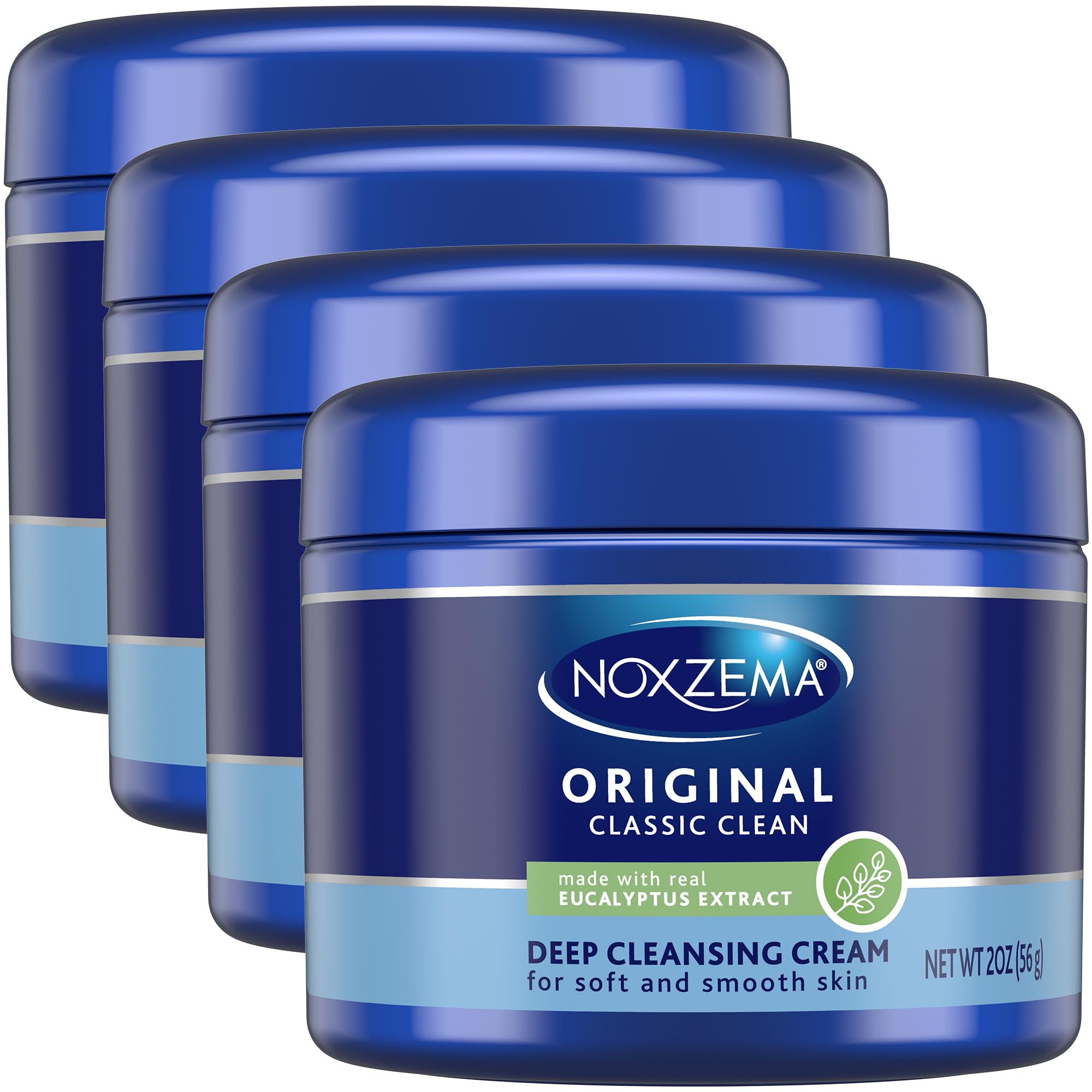 Amazon.com: Noxzema Original Deep Cleansing Cream 2 oz (Pack of 4)